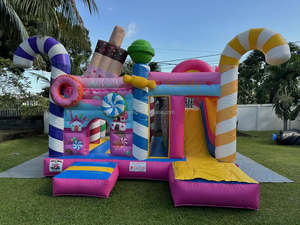 <strong>Fantastic</strong> Commercial Sweetness Candy Bouncer PVC Inflatables Playgrounds Bounce House Indoor Outdoor Jumper - Product Image 2