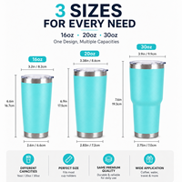 Gobelet isotherme 20oz 30oz en acier inoxydable à double paroi, tasse de voyage, tasse à café, gobelet de voiture personnalisé, vente en gros