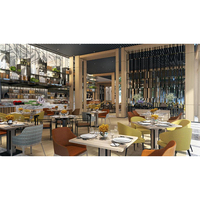 Ensemble de meubles de table et de chaises de restaurant personnalisés