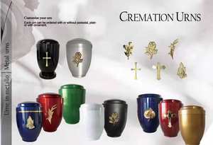 売れ筋の人間の金属火葬記念品葬儀灰壷 - Product Image 3