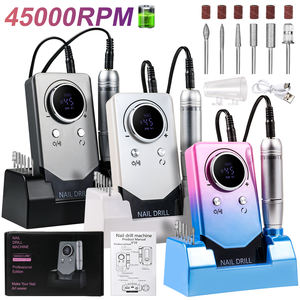 Máquina Eléctrica de Uñas 2025, 45000 rpm, Inalámbrica, Portátil, Recargable, para Manicura y Pedicura, Eliminación de Esmalte de Gel UV, Sin Escobillas, Bajo Ruido - Product Image 6