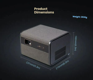 โปรเจคเตอร์ Full <span class=keywords><strong>HD</strong></span> 1080P แบบออพติคอลที่มีอายุการใช้งานยาวนานพร้อมชิพ H713พอร์ตที่หลากหลายสำหรับการเล่นภาพยนตร์กับครอบครัว - Product Image 2