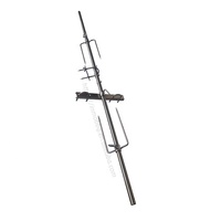 Kit de rôtisserie pour barbecue avec moteur, trépied portable en acier inoxydable réglable en hauteur, pour agneau et porc