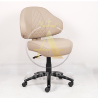 Nouvelles chaises de casino en cuir texturé noir, modernes, pour machines à sous et poker