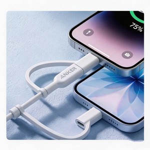 Cable de Carga USB Multifuncional 3 en 1 Anker, USB-A a Tipo-C Micro USB, Cable de Datos de Carga Rápida - Product Image 2
