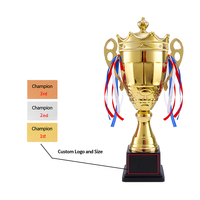 Trophées sportifs JINZUN en or, argent et bronze, pour clubs de football, événements, récompenses, diverses manifestations et championnats