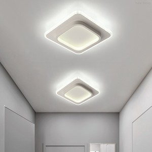 Lámpara de Techo LED Moderna Ajustable con Control Remoto, Sensor de Aluminio, IP44, para Pasillo, Sala de Estar, Balcón - Product Image 2