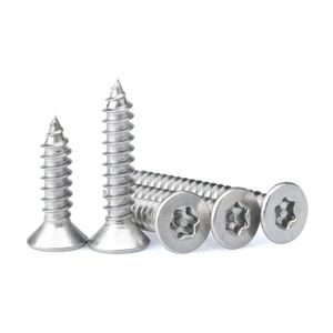 中国ファスナーメーカープラム皿頭タッピングねじなべ頭トルクスねじ家具セルフドリルタッピング木ねじ - Product Image 1