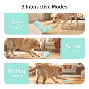 Juguetes Interactivos de Lujo para <span class=keywords><strong>Mascotas</strong></span> con Diseño de Dibujos Animados, Control Táctil Remoto, ABS y TPU de Grado Alimenticio, 3 Veces Más Resistentes a Desgarros, Hiperelásticos para Perros - Product Image 5