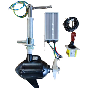 Petit moteur électrique marin économique pour bateau, moteur électrique rechargeable à courant continu pour bateaux - Product Image 1