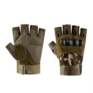<span class=keywords><strong>Gants</strong></span> tactiques demi doigts Camouflage hommes <span class=keywords><strong>boxe</strong></span> moto en plein air moto équitation gant sport Protection Fitness - Product Image 4