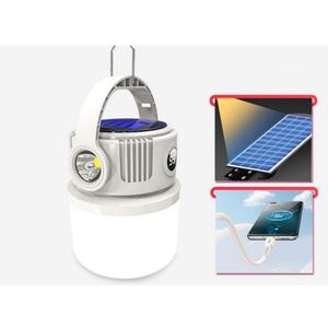 Lampe de camping solaire LED portable rechargeable TYPE-C pour entreprises, idéale pour les situations d'urgence en extérieur - Product Image 3