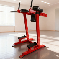 Máquina de Elevación de Rodillas Vertical, Equipo de Gimnasio Comercial de Alta Resistencia, Entrenamiento de Fuerza para el Core y la Parte Superior del Cuerpo