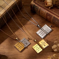 Nouveau collier pendentif gant de boxe en acier inoxydable plaqué or, style punk tendance, pour hommes et femmes