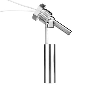 Vanne flottante à bec de canard en acier inoxydable 1/2 po, interrupteur à flotteur monté latéralement, capteur de niveau d'eau pour le contrôle des liquides - Product Image 2