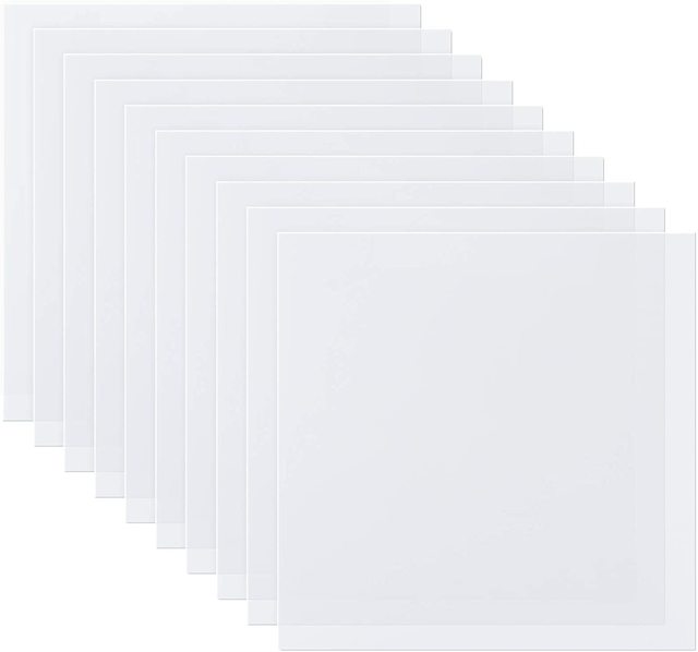 Blank Stencil Sheets Material PET Mylar Templates Square Blank Stencils Material for Making Your Own Stencils