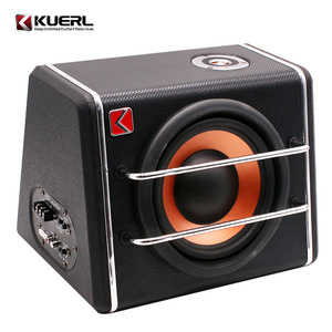 ซับวูฟเฟอร์รถยนต์ Kuerl Trapezoidal Active ขนาด 8 นิ้ว แบบโมโน วัสดุ MDF - Product Image 5
