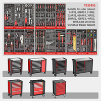 Kit Completo de Herramientas de 455 Piezas Ningbo Kinbox para Gabinete de Herramientas y Carro de Taller, Admite Personalización