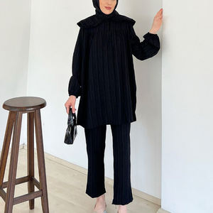 Vente flash : Ensemble de survêtement pour femme en molleton éponge avec fermeture éclair, veste à capuche avec poches, trois pièces, hiver, automne, tenue de sport unie pour femmes - Product Image 3