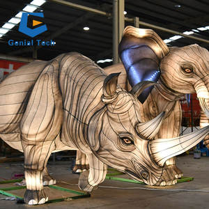 JN-Z23JL07 гениальный, потрясающий мир фонарь показывает самых популярных китайских шелковых фонарей животных - Product Image 5