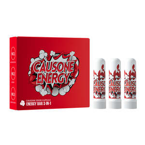 Inhalador Nasal 3 en 1 con Aceite Esencial de Menta para Aliviar el Estrés, Refrescar y Prevenir la Somnolencia - Hecho a Medida y Gratis - Product Image 1