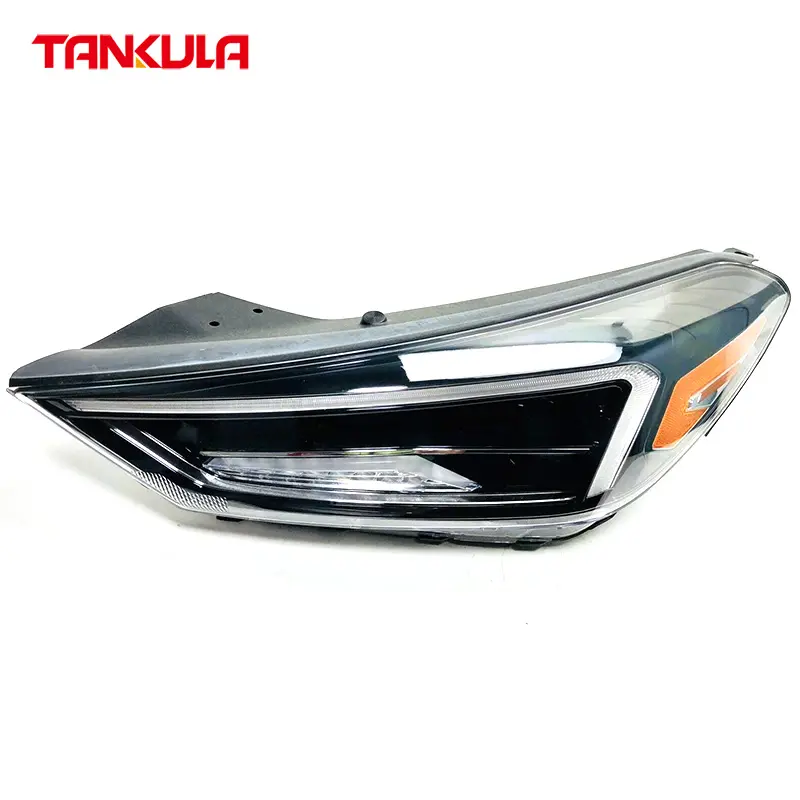 Sistema de iluminação automática, farol dianteiro para carro, lâmpada led para hyundai tucson 2019 2020