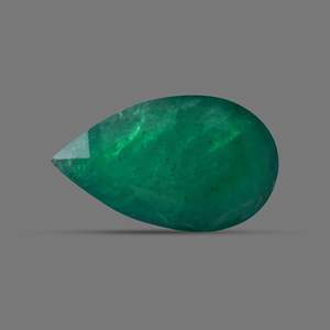 Émeraude naturelle de 11,00 carats, certifiée Panna, pierre précieuse verte de qualité supérieure, qualité d'investissement, pour bijoux - Product Image 2
