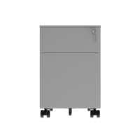 Classeur vertical en métal à 2 tiroirs OEM Classeur à tiroirs en acier de style moderne pour le stockage à domicile et au bureau