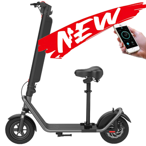 HX X11 10 pouces large roue cyclomoteur électrique Scooter puissant adulte Skate Board avec EU/US entrepôt 100% électrique pour USA/Europe - Product Image 1