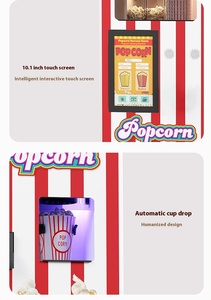 Công Suất Lớn Tự Động Công Nghiệp Thương Mại Bóng Hình Dạng Bỏng Ngô Máy Bán Hàng Tự Động - Product Image 5