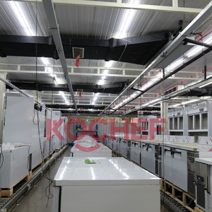 American Style Large Capacity Efficient Cooling Fresh Refrigerator Commercial Two Doors Upright Chiller/Freezer - Product Image 6