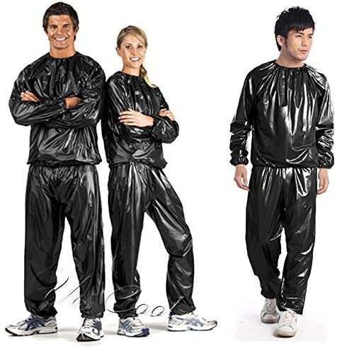 clear Plastic Sauna Suit Gym Perspiration