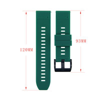 Boband 20mm 22mm Tali Jam Tangan Silikon Modis Garmin Venu Pengganti Universal 9 Warna Jam Tangan Olahraga Pintar Ponsel Android