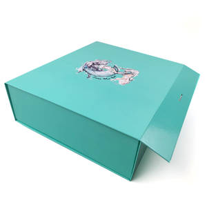 Caja de cartón de regalo plegable de lujo con imán mate y logotipo personalizado, cajas de papel Premium con embalaje de gama alta para regalos - Product Image 1