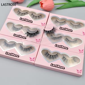 天然フェイクミンクまつげ15mm,ビーガンフルストリップまつ毛残酷な無料まじきまつげ工場卸売 - Product Image 4