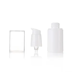 Custom Empty Luxury Bottle Containers Cosmetic Plastic Cream Pump Lotion Serum Airless Bottle
