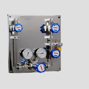 Panel de control de presión del sistema de control de presión de una sola etapa de alta presión de alta pureza con regulador de diafragma Hastelloy - Product Image 2