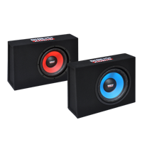 Nouveau modèle de mise à niveau sonore de voiture CP-1201 Woofer de 12 pouces boîtier de Subwoofer sous le siège mince avec amplificateur boîtier de Subwoofer de voiture