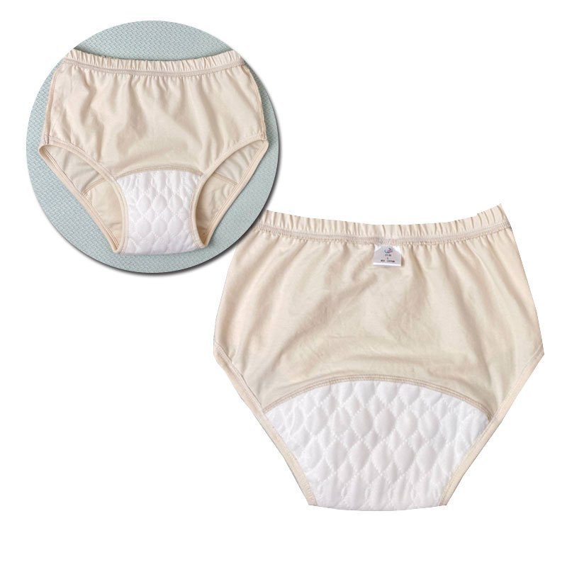 Yellow moderately incontinent briefs