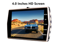 Caméra de tableau de bord 4.0 pouces Full HD 1080P DVR caméra de recul de voiture enregistreur vidéo de voiture boîte noire Dashcam caméras de voiture