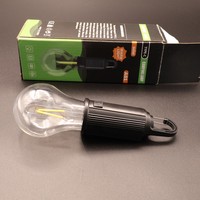 Lampe de camping LED rechargeable solaire, type C portable, lampe de tente suspendue, lumière chaude