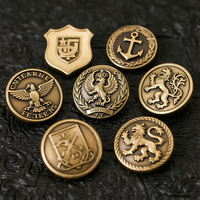 Boutons de luxe en métal pour tenue formelle haut de gamme | Détails complexes du motif en filigrane | Services OEM/ODM