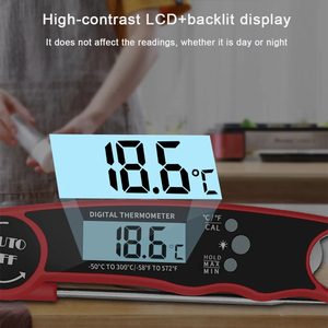 Kitchen Digital <b>BBQ</b> Food Thermometer Meat Cake Candy Fry Dinning Household Cooking Thermometer Gauge Oven Thermometer <b>Tool</b> - Product Image 6