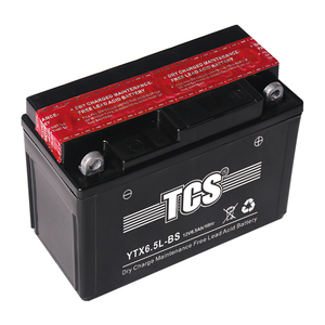 <span class=keywords><strong>Batería</strong></span> TCS <span class=keywords><strong>12V</strong></span> 6.5Ah YTX6.5L-BS <span class=keywords><strong>para</strong></span> Motocicleta y ATV - Product Image 1