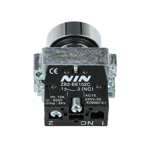 Màu đỏ 29 mét kim loại <span class=keywords><strong>push</strong></span> <span class=keywords><strong>button</strong></span> chuyển XB2-BA42 phẳng <span class=keywords><strong>push</strong></span> <span class=keywords><strong>button</strong></span> chuyển với Neon hoặc <span class=keywords><strong>LED</strong></span> ánh sáng - Product Image 5