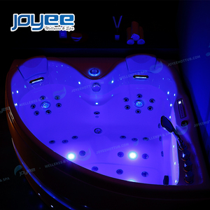 Joyee massage chất lượng cao hidromasaje trong nhà bồn tắm xoáy bán buôn hiện đại jacuzzier và phòng tắm với âm nhạc LED ánh sáng - Product Image 3