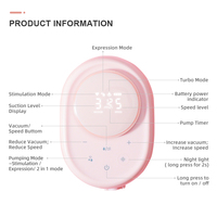 HORIGEN offre spéciale de produits pour bébés pompe d'allaitement automatique souple à pompage 3D meilleur tire-lait électrique abordable