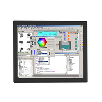 Monitor Industrial de Marco Abierto con Pantalla Táctil Capacitiva de 15.6 Pulgadas, Clasificación IP65, Serie Comercial, Interfaz Serial, Garantía de 2 Años