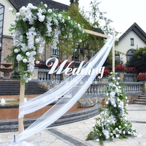 Cortina de Organza para Boda, Decoración de Asientos, Techo de Habitación, Estilo Europeo, Rollo de Poliéster - Product Image 4