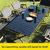 Ensemble table et chaises pliantes de camping en acier au carbone pour l'extérieur avec chaises Kermit - Vente en gros